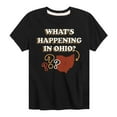 thumbnail image 1 of Instant Message - Whats Happening In Ohio - Toddler and Youth Short Sleeve T-Shirt, 1 of 6