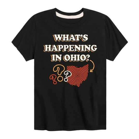 Instant Message - Whats Happening In Ohio - Toddler and Youth Short Sleeve T-Shirt