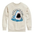 thumbnail image 1 of Instant Message - When Do We Eat - Toddler & Youth Crewneck Fleece Sweatshirt, 1 of 6