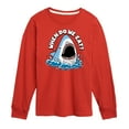 thumbnail image 1 of Instant Message - When Do We Eat - Toddler & Youth Long Sleeve Graphic T-Shirt, 1 of 6