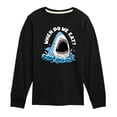 thumbnail image 1 of Instant Message - When Do We Eat - Toddler & Youth Long Sleeve Graphic T-Shirt, 1 of 6