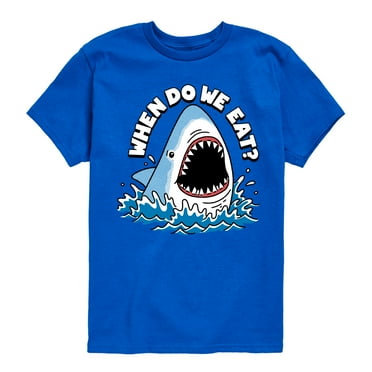 Instant Message - When Do We Eat - Toddler & Youth Short Sleeve Graphic T-Shirt