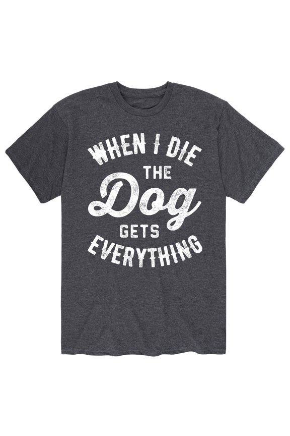 - When I Die - Men's Short Sleeve Graphic T-Shirt