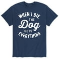 thumbnail image 1 of Instant Message - When I Die - Men's Short Sleeve Graphic T-Shirt, 1 of 5