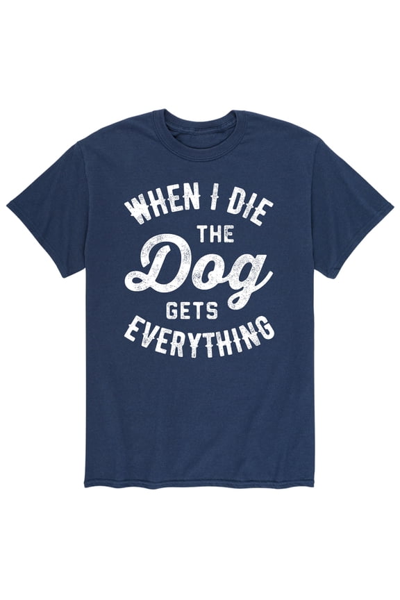 - When I Die - Men's Short Sleeve Graphic T-Shirt