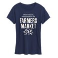 thumbnail image 1 of Instant Message - When in Doubt, Always Head to the Farmer's Market - Women's Short Sleeve Graphic T-Shirt, 1 of 6