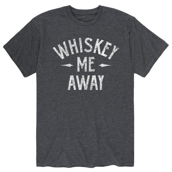 Instant Message - Whiskey Me Away - Men's Short Sleeve Graphic T-Shirt