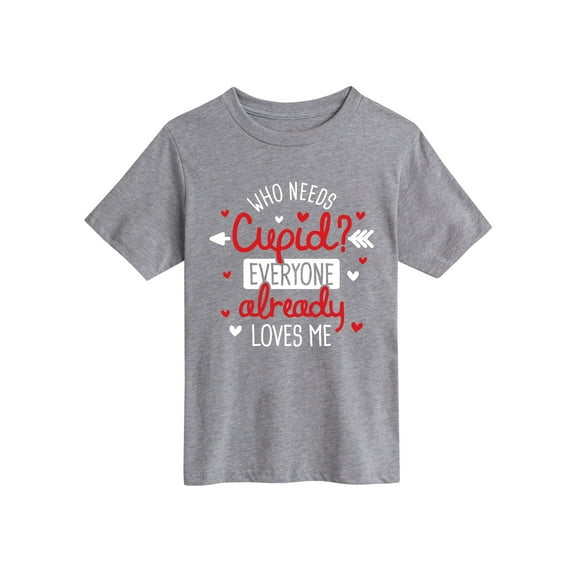 Instant Message - Who Needs Cupid-YOUTH SHORT SLEEVE TEE