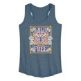 thumbnail image 1 of Instant Message - Wild And Free Butterfly - Women's Racerback Tank Top, 1 of 6