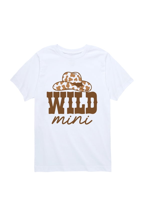 - Western Mom & Kids Family Matching Graphic T-Shirts Short Sleeve Graphic T-Shirt