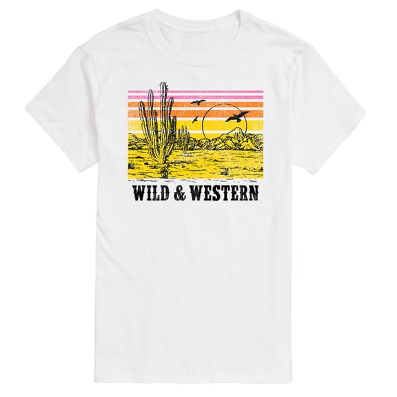 Instant Message - Wild and Western - Men's Short Sleeve Graphic T-shirt
