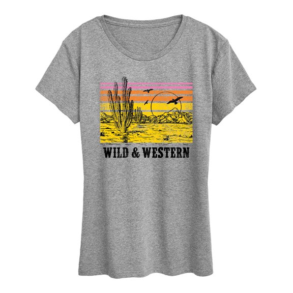 Instant Message - Wild and Western - Women's Short Sleeve Graphic T-shirt