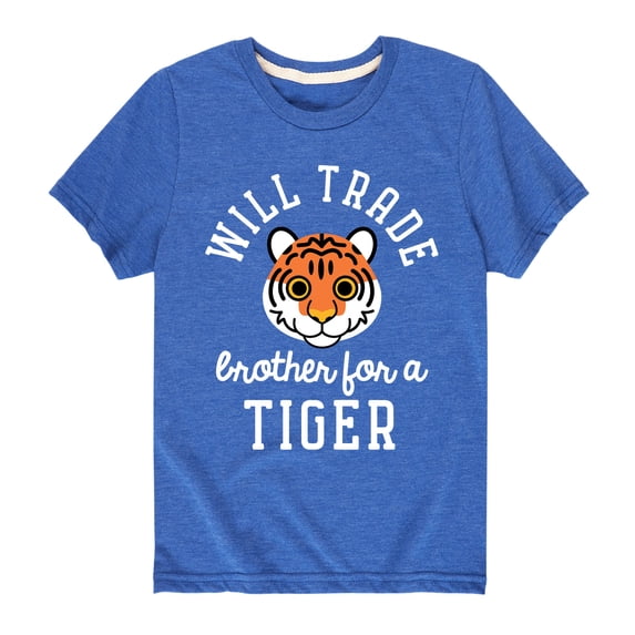 Instant Message - Will Trade Brother For A Tiger - Youth Short Sleeve Tee