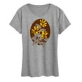 thumbnail image 1 of Instant Message - Window Pane Wildflowers - Women's Short Sleeve Graphic T-Shirt, 1 of 6