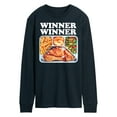 thumbnail image 1 of Instant Message - Winner Winner Chicken Dinner - Men's Long Sleeve T-Shirt, 1 of 6