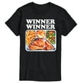 thumbnail image 1 of Instant Message - Winner Winner Chicken Dinner - Men's Short Sleeve Graphic T-Shirt, 1 of 6