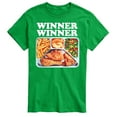 thumbnail image 1 of Instant Message - Winner Winner Chicken Dinner - Men's Short Sleeve Graphic T-Shirt, 1 of 6