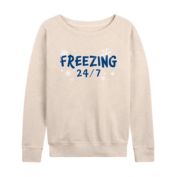 Instant Message - Winter - Freezing 24-7 - Women's Lightweight French Terry Long Sleeve Shirt