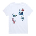 thumbnail image 1 of Instant Message - Winter Sports Icons - Youth Boys Short Sleeve Graphic T-Shirt, 1 of 5