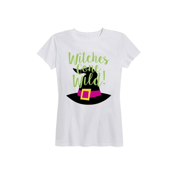 Instant Message - Witches Gone Wild, Hat - Women's Short Sleeve Graphic T-Shirt