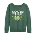 thumbnail image 1 of Instant Message - Witchy Mama - Women's Lightweight French Terry Long Sleeve Shirt, 1 of 6