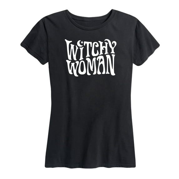 Instant Message - Witchy Woman - Women's Short Sleeve Graphic T-Shirt