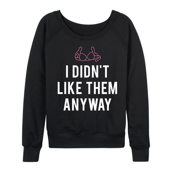 Instant Message - Women's Breast Cancer Awareness Lightweight French Terry Long Sleeve Shirt