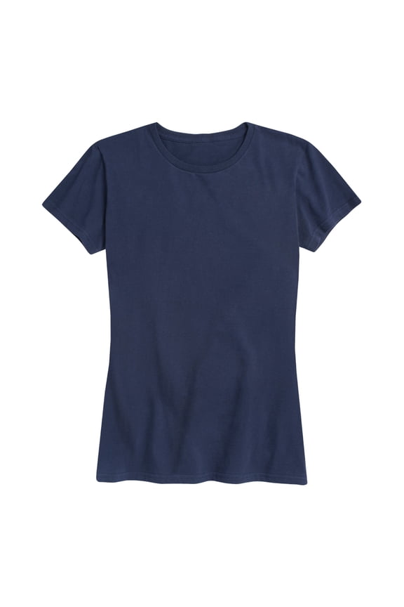 - Women's Fashion Crewneck T-Shirt - Classic and Plus Sizes