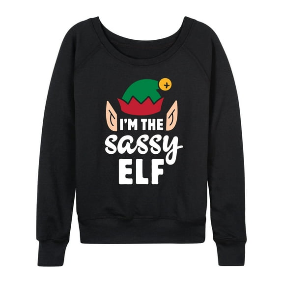 Instant Message - Women's Holiday Fun French Terry Long Sleeve Shirts