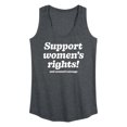 thumbnail image 1 of Instant Message - Womens Rights And Wrongs - Women's Racerback Tank Top, 1 of 6