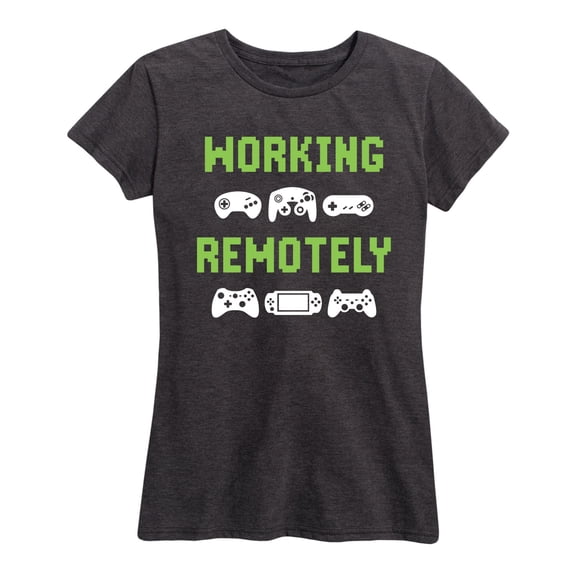 Instant Message - Working Remotely - Women's Short Sleeve Graphic T-Shirt