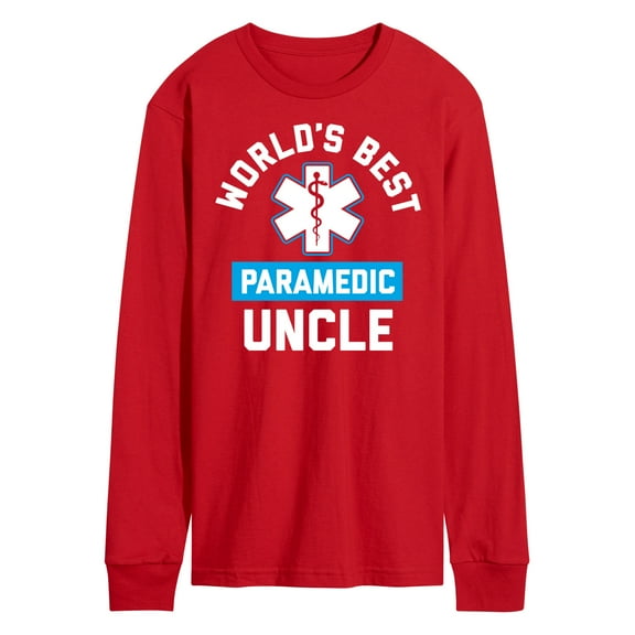 Instant Message - World's Best Paramedic - Men's Long Sleeve T-Shirt