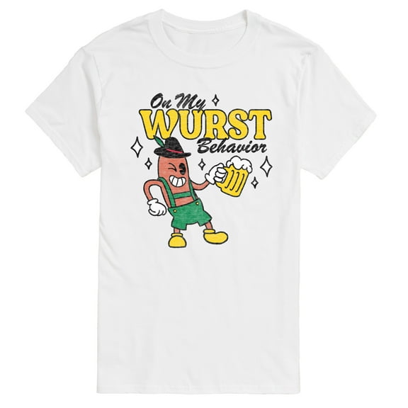 Instant Message - Wurst Behavior Fall Festival - Men's Short Sleeve Graphic T-Shirt