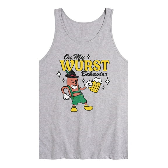 Instant Message - Wurst Behavior Fall Festival - Men's Sleeveless Graphic Tank Top