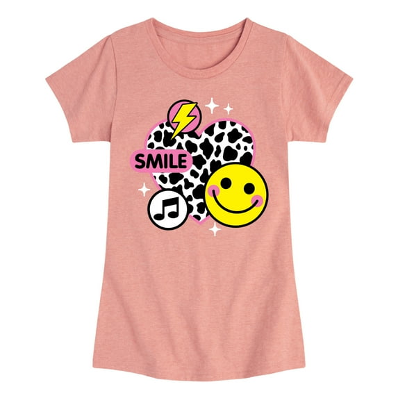 Instant Message - Y2K Heart - Toddler & Youth Girls Short Sleeve Graphic T-Shirt