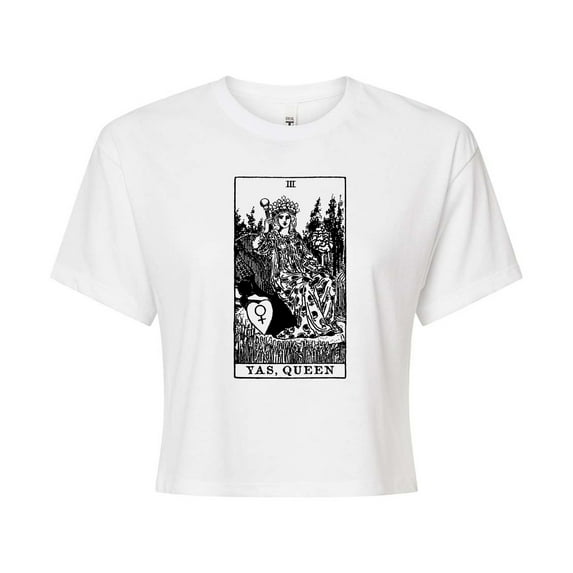 Instant Message - Yas Queen Tarot - Cropped Tee