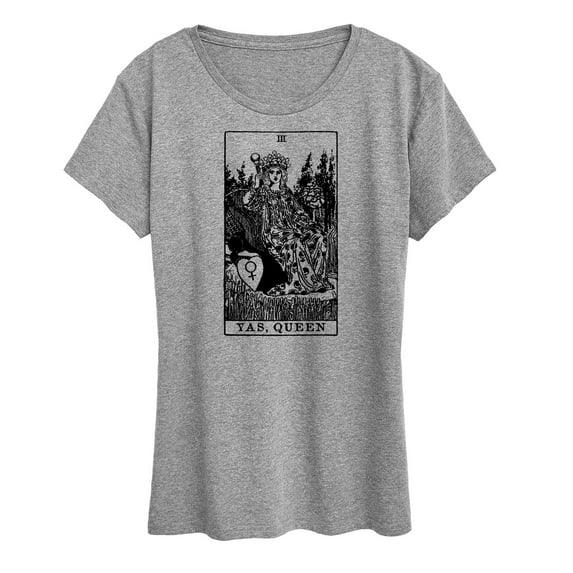 Instant Message - Yas Queen Tarot - Women'S Short Sleeve Graphic T-Shirt