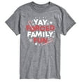 thumbnail image 1 of Instant Message - Yay Forced Family Fun - Men's Short Sleeve Graphic T-Shirt, 1 of 5