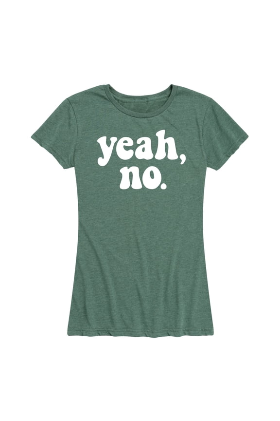 - Yeah No Retro - Women's Short Sleeve Graphic T-Shirt