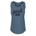 thumbnail image 1 of Instant Message - Yeah No - Women's Racerback Tank, 1 of 4