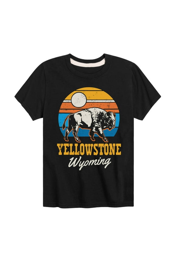 - Yellowstone Bison - Youth Short Sleeve Tee