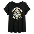 thumbnail image 1 of Instant Message - Yellowstone - Women's Oversized Graphic T-shirt, 1 of 5