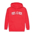 thumbnail image 1 of Instant Message - Yes Chef Collegiate - Men's Pullover Hooded Fleece Sweatshirt, 1 of 6