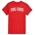 thumbnail image 1 of Instant Message - Yes Chef Collegiate - Men's Short Sleeve Graphic T-Shirt, 1 of 6