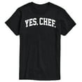thumbnail image 1 of Instant Message - Yes Chef Collegiate - Men's Short Sleeve Graphic T-Shirt, 1 of 6