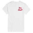 thumbnail image 1 of Instant Message - Yes Chef - Men's Short Sleeve Graphic T-Shirt, 1 of 6
