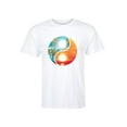 thumbnail image 1 of Instant Message - Yin Yang Beach - Men's Short Sleeve Graphic T-Shirt, 1 of 6