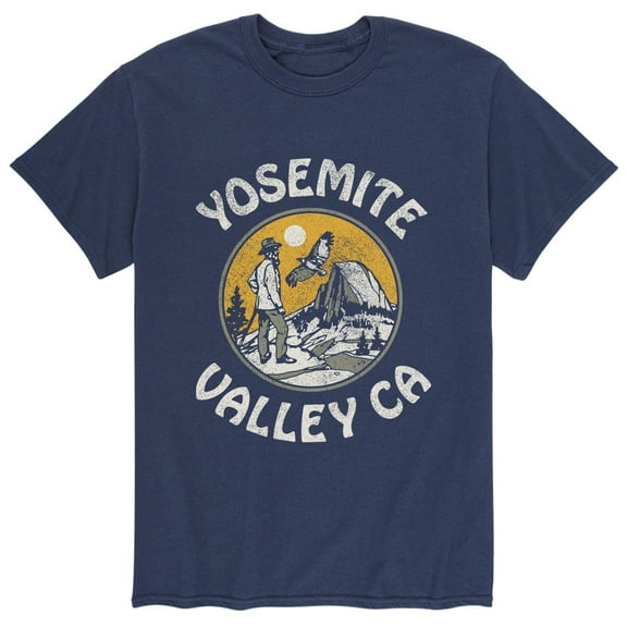 Instant Message - Yosemite Valley - Men's Short Sleeve Graphic T-Shirt