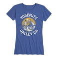 thumbnail image 1 of Instant Message - Yosemite Valley - Women's Short Sleeve Graphic T-Shirt, 1 of 5