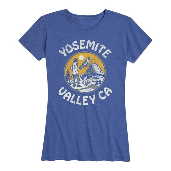 Instant Message - Yosemite Valley - Women's Short Sleeve Graphic T-Shirt
